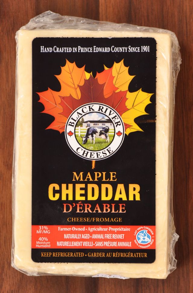 Maple Cheddar Cheese Black River