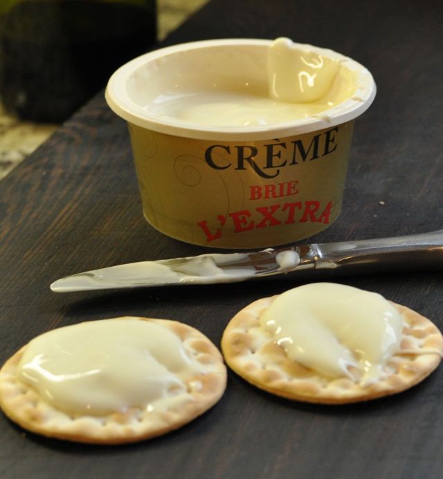 Creme Brie L'Extra on Carr's Crackers